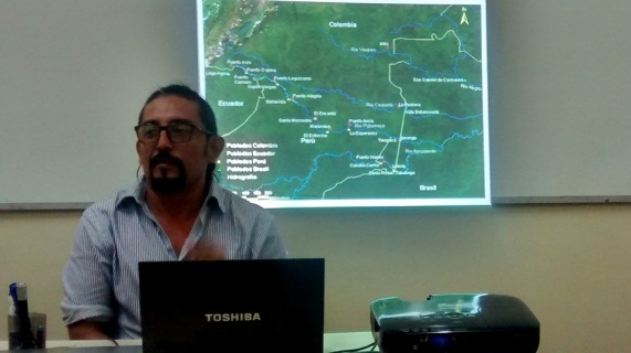 El antropólogo  Nicolás Alberto Victorino Ramírez